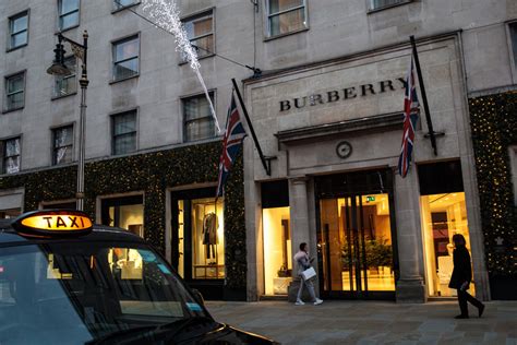 burberry uk sales.